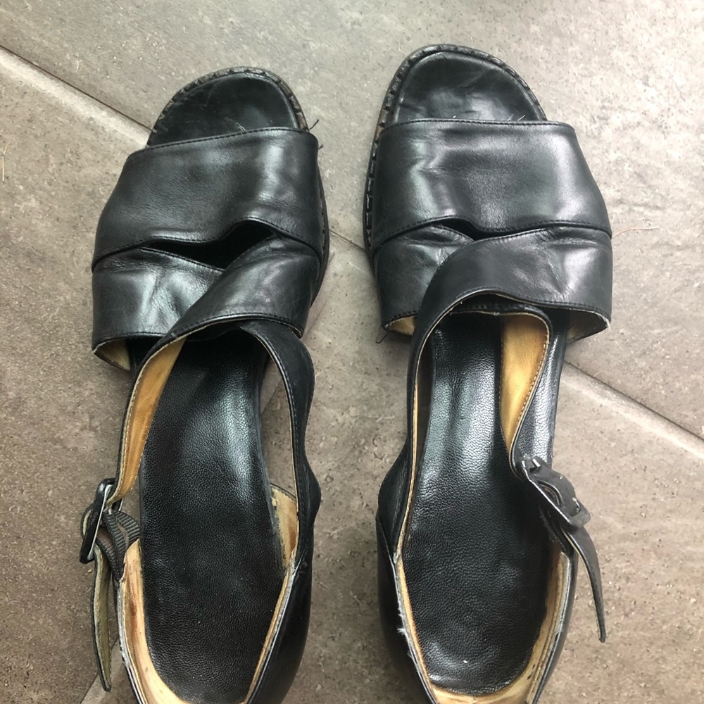 Two Pairs Of Peter Kaiser Leather Sandals - image 3